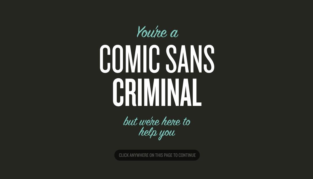 La Comic Sans : la police de caractères la plus #fail de l’univers